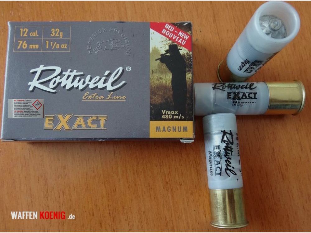 Rottweil Rottweil Exact Magnum Flintenlaufpatronen 12/76