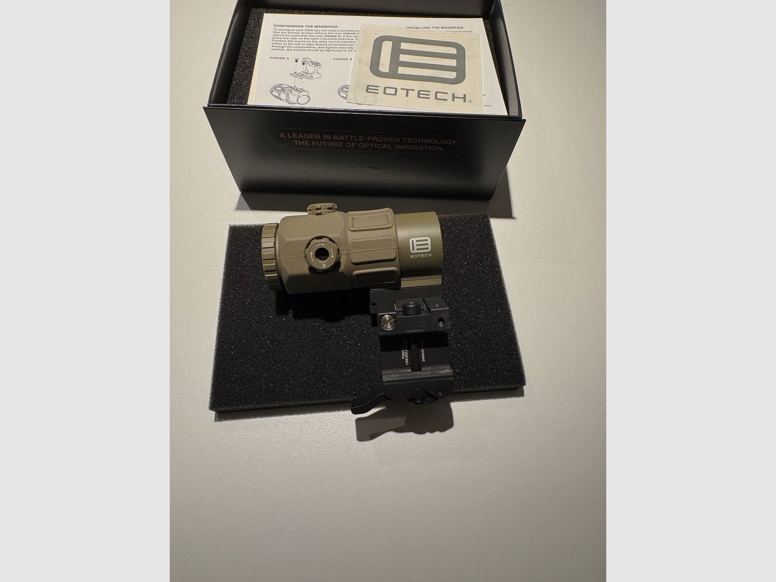 EOTECH G45 STS Magnifier TAN - Neuwertig