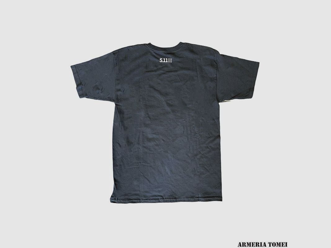 T-SHIRT – 5.11 – LOGO-T ROCK, PAPER, SCISSOR, PISTOL – 018 Charcoal, Bild 2 von 3