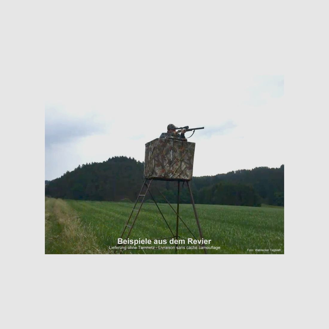 Freistehender Hochsitz 3 m - A07, Bild 2 von 4