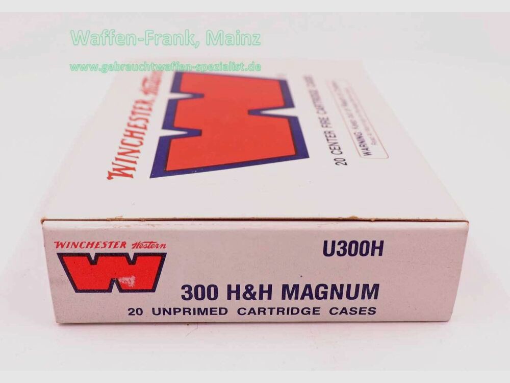 Winchester - USA Langwaffenhülsen .300 H&H Mag.