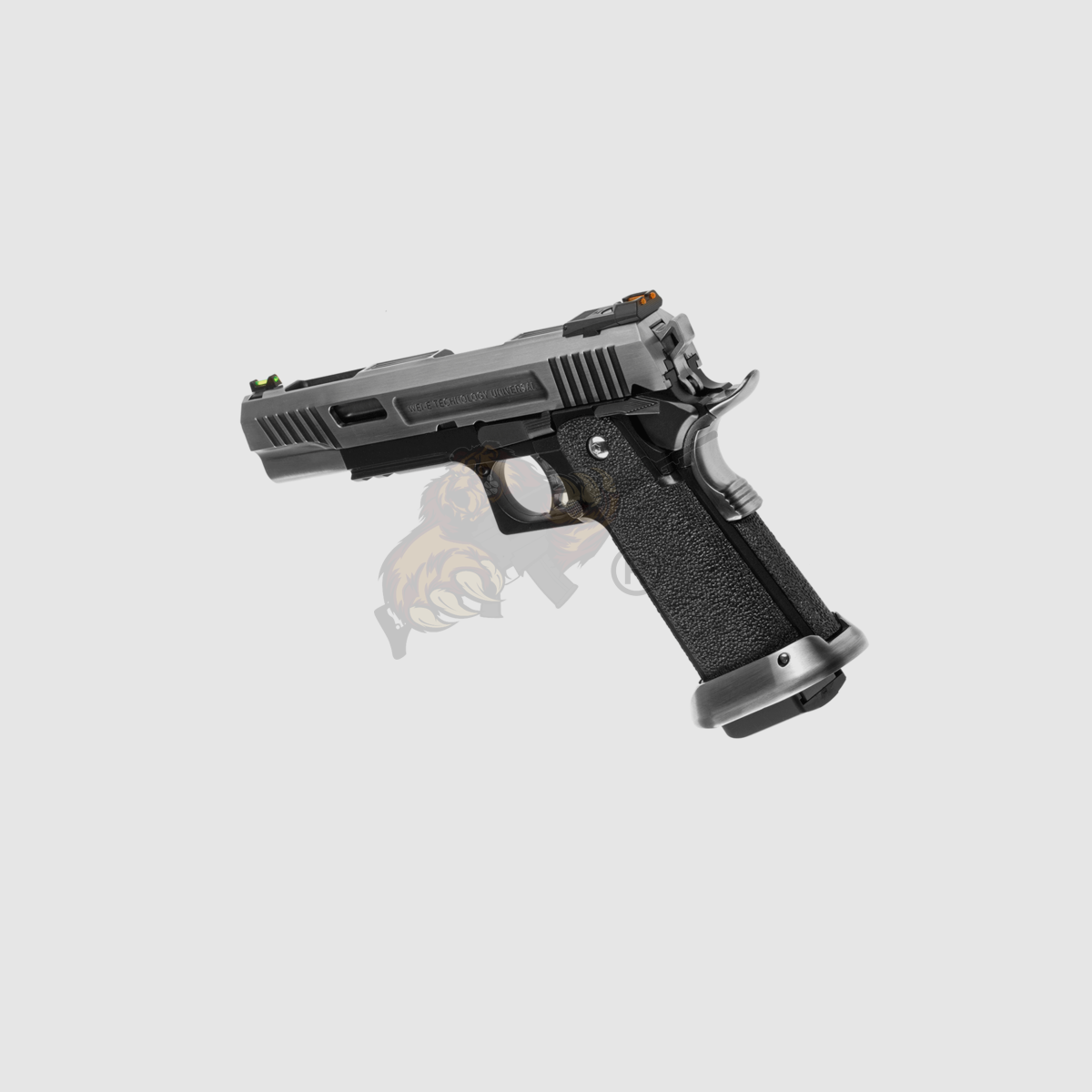 WE Hi-Capa 5.1 Force Full Metal Silver GBB -F-, immagine 6 di 6