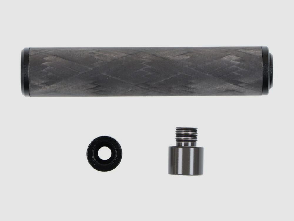 Huben Airguns GK1 Schalldämpfer + Adapter (Original), Bild 1 von 4