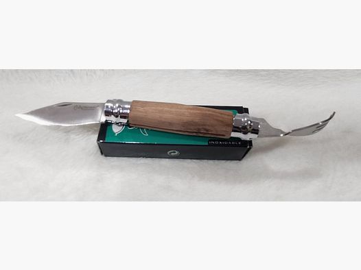 Navaja Tenedor con Mango Madera
