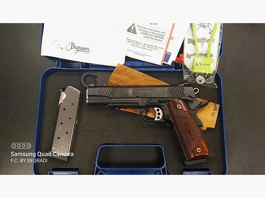 SMITH & WESSON Pistol SW1911 E Series Tactical Rail 5′ .45ACP
