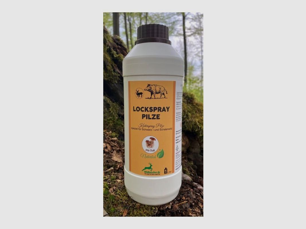 Wildlutscher Köderspray Pilz-Duft "Closer to Nature" 1 Liter