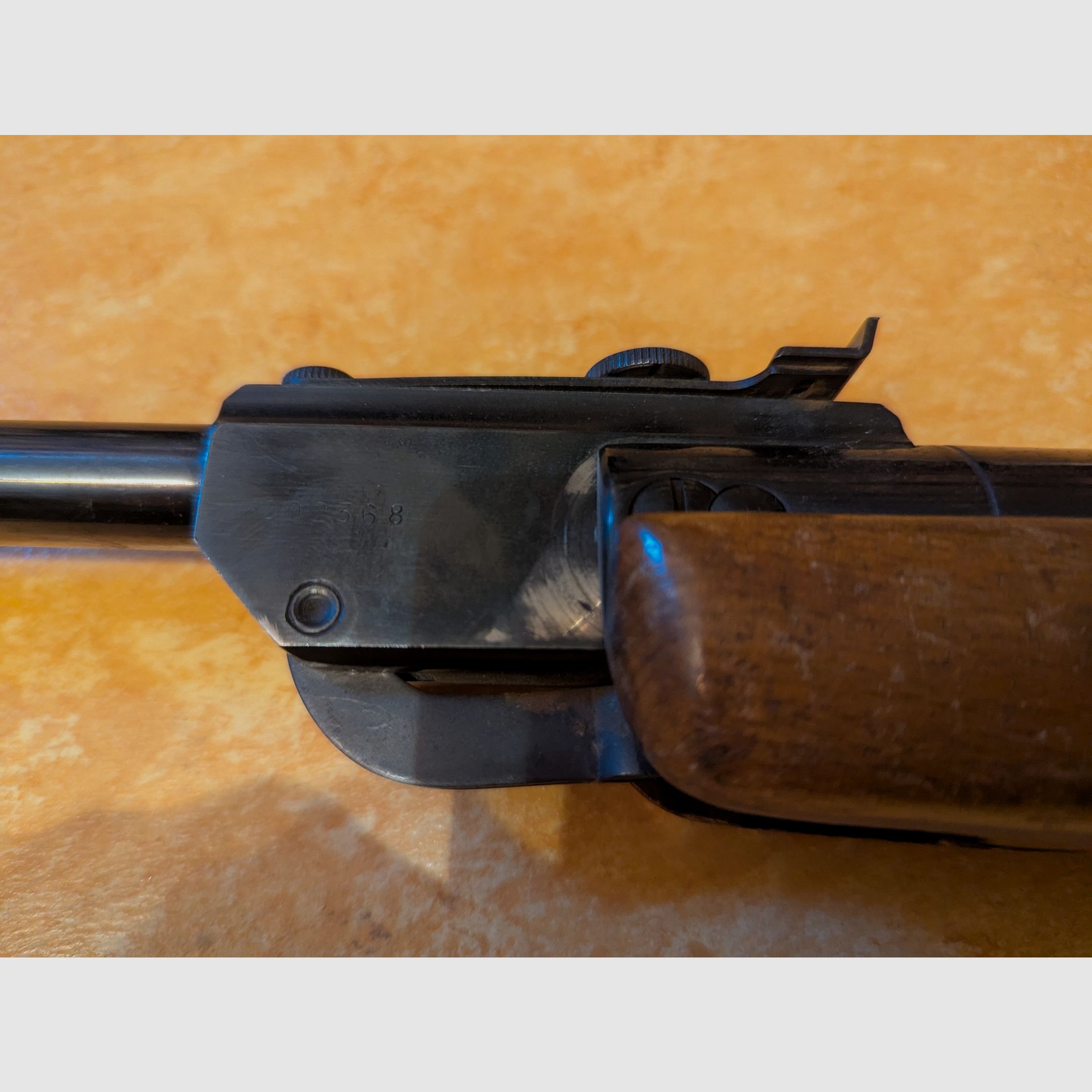 Druckluftgewehr, unbekannter Hersteller, aus Nachlass