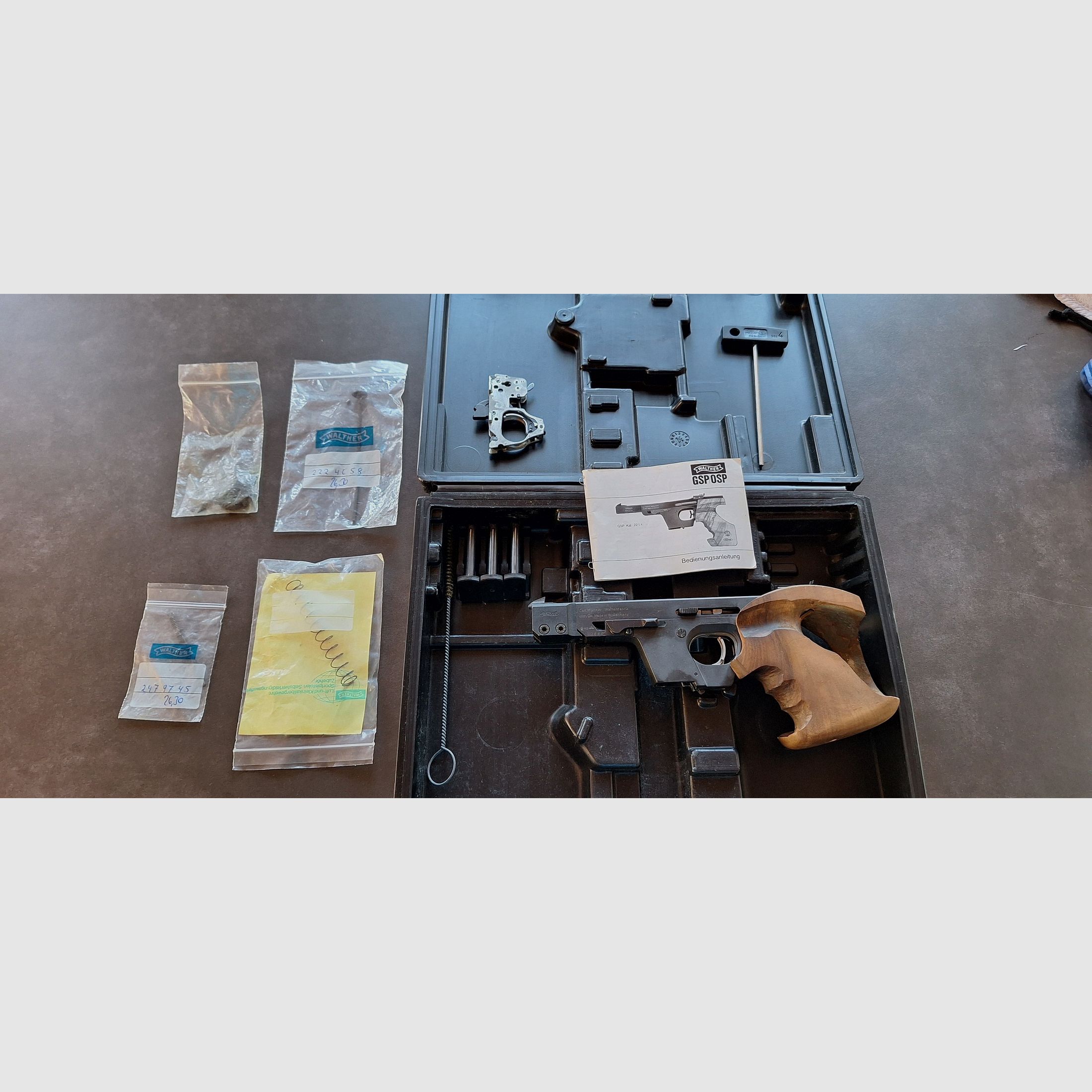 Sportpistole Walter GSP Kal. .22 kz