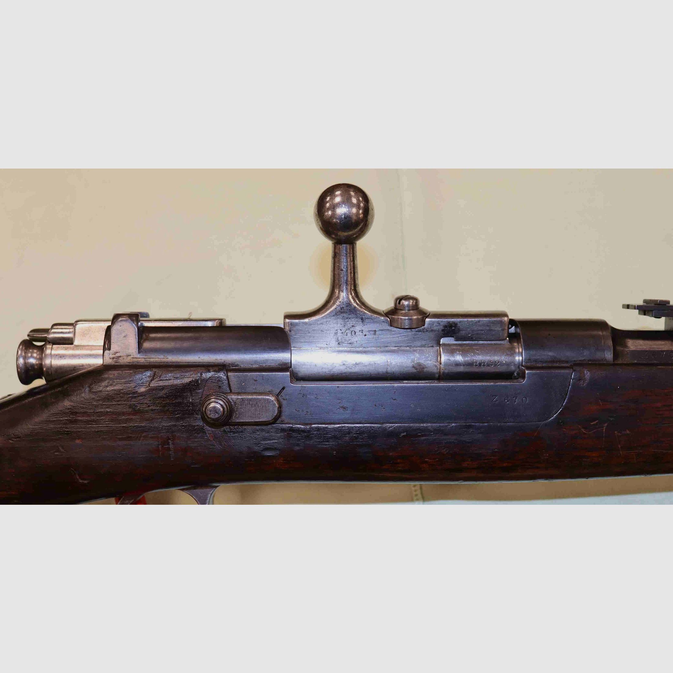 Steyr Karabiner Modell 1886 Kaliber 8,2X53R Antik, Bild 11 von 11