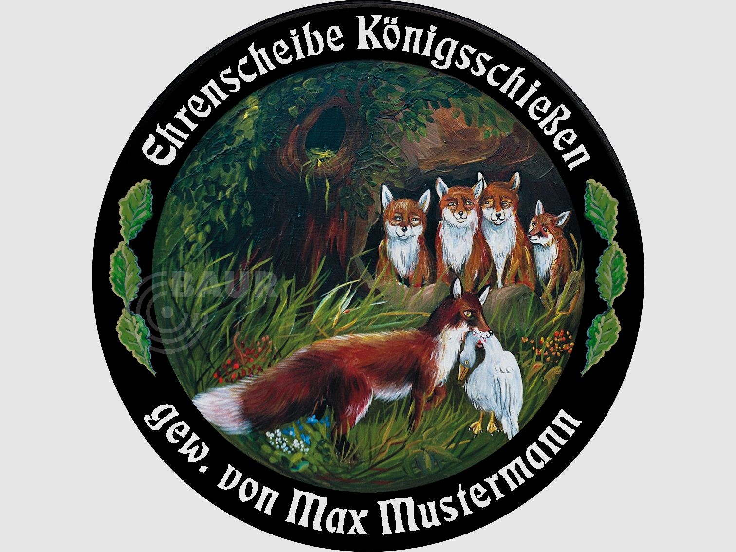 Schietschijf ECO-LINE Motief 050, afbeelding 2 van 6