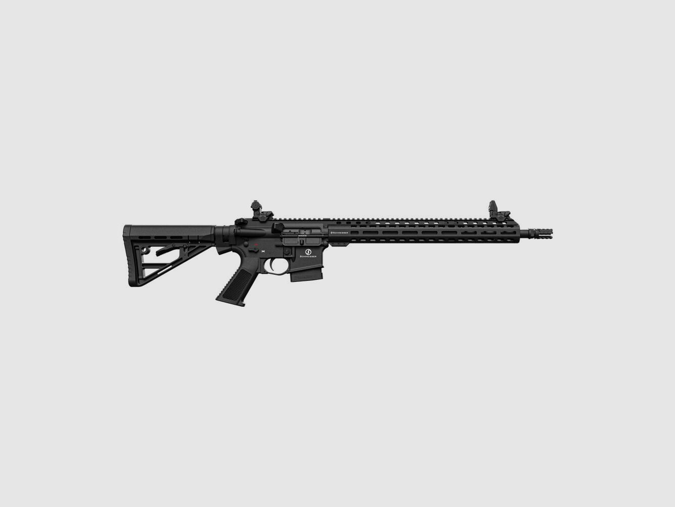 Schmeisser AR15 M5FL Schwarz Mlok