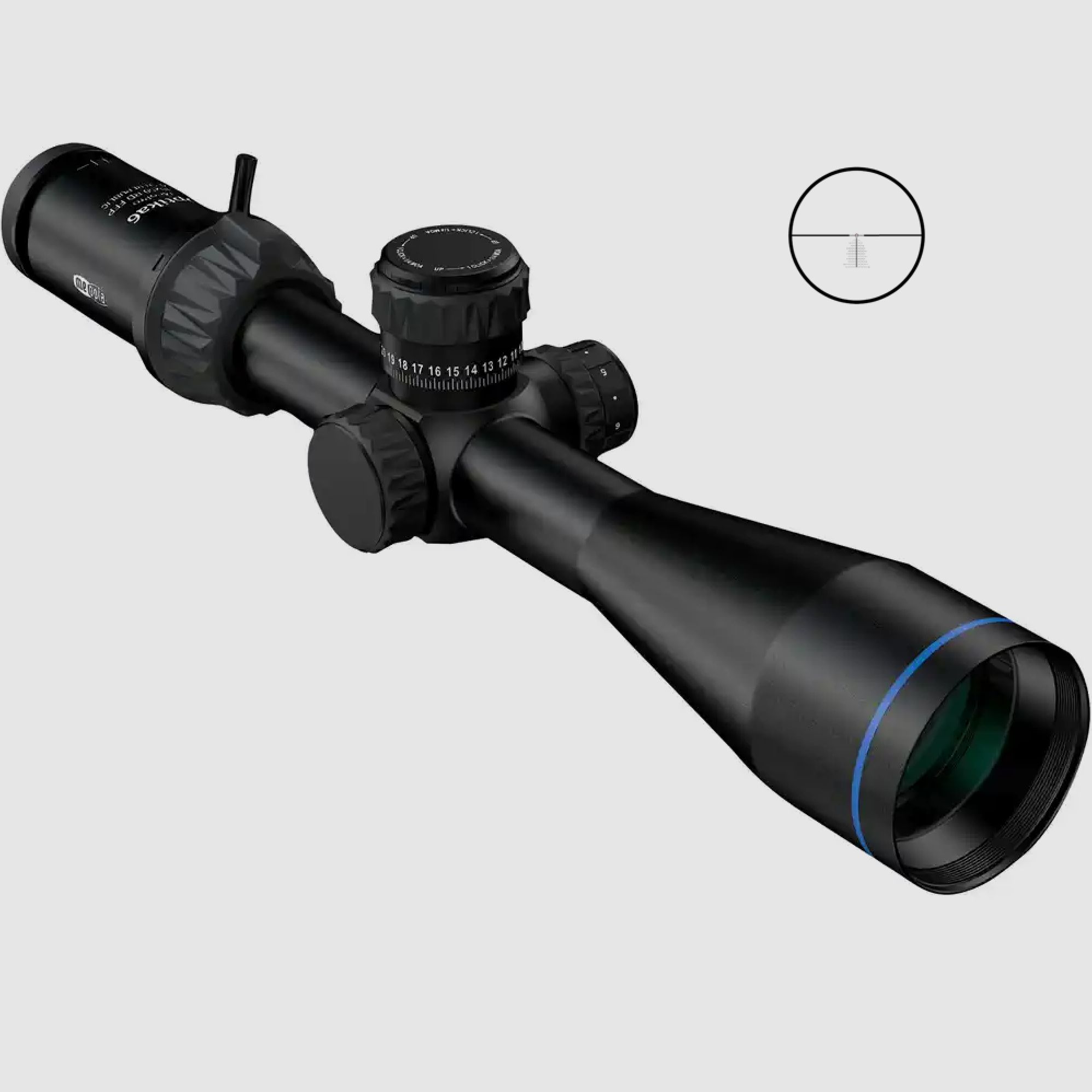 Meopta 2005090001 Zielfernrohr Optika6 3-18x50 RD FFP Absehen MRAD1