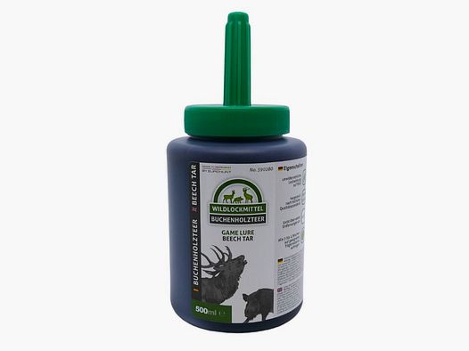 Eurohunt alquitrán de haya con brocha 500ml atrayente para la caza