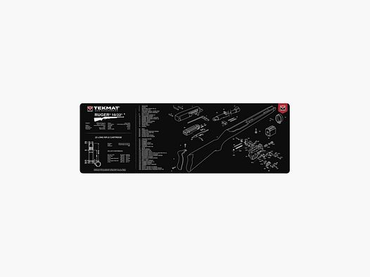 TEKMAT TAPIS DE NETTOYAGE RUGER 10-22