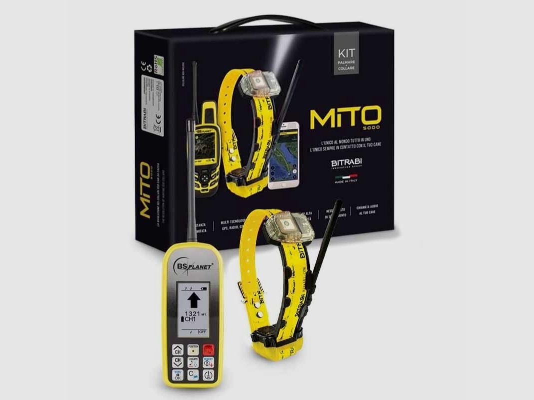 Radio + GPS Collar for Hunting Dogs Mito 5100 + Locator Remote BS103 Legend BITRABI COMBI, image 3 of 3
