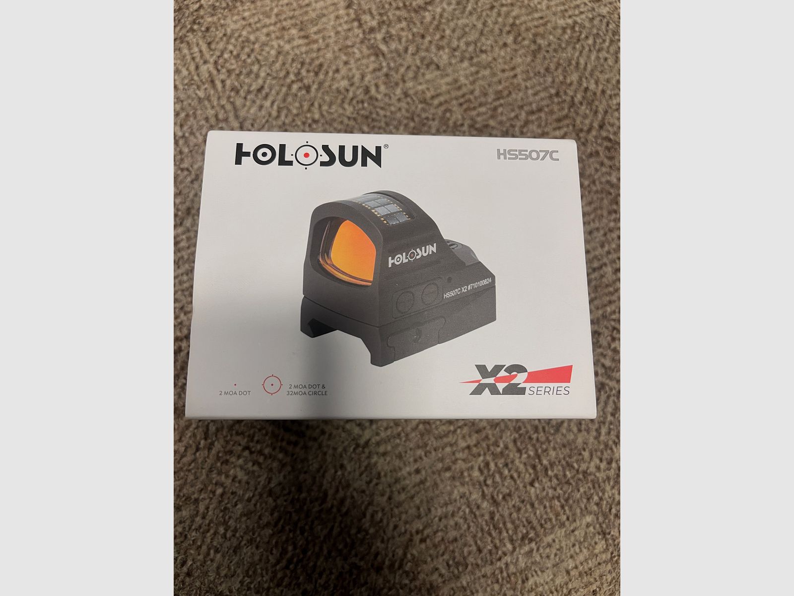  Holosun HS507C-X2 offenes Reflex Rotpunktvisier