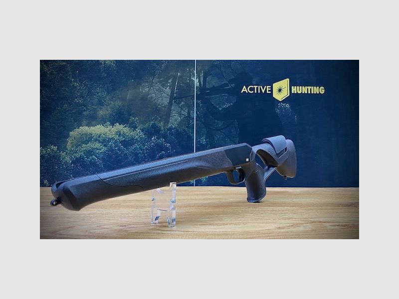 Blaser R8 Ultimate Schäftung / Schwarz-Braun / 17mm Kontur / verstellbarer Schaftrücken