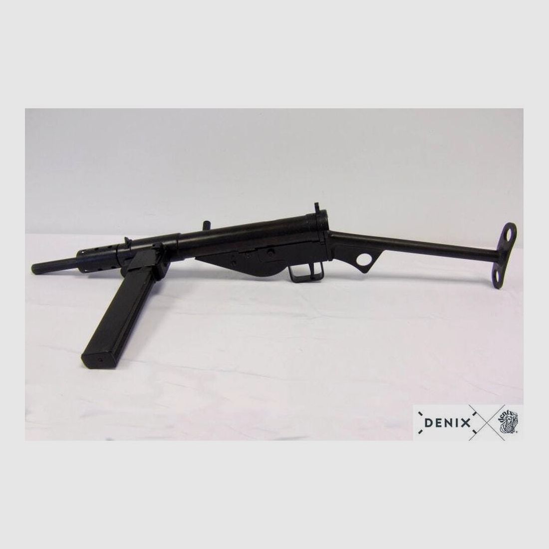 Dekorative Replik Denix Sten Englische MKII - Metall und Holz - Authentische Verarbeitung - Für Sammlung und Dekoration, Bild 10 von 12