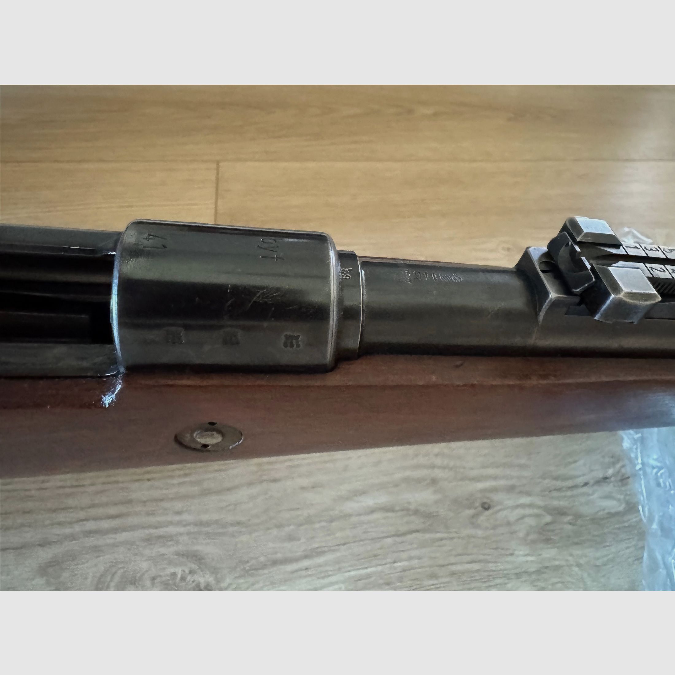 Mauser K98 k byf 41 - K.N.M. Norwegische Beutewaffe