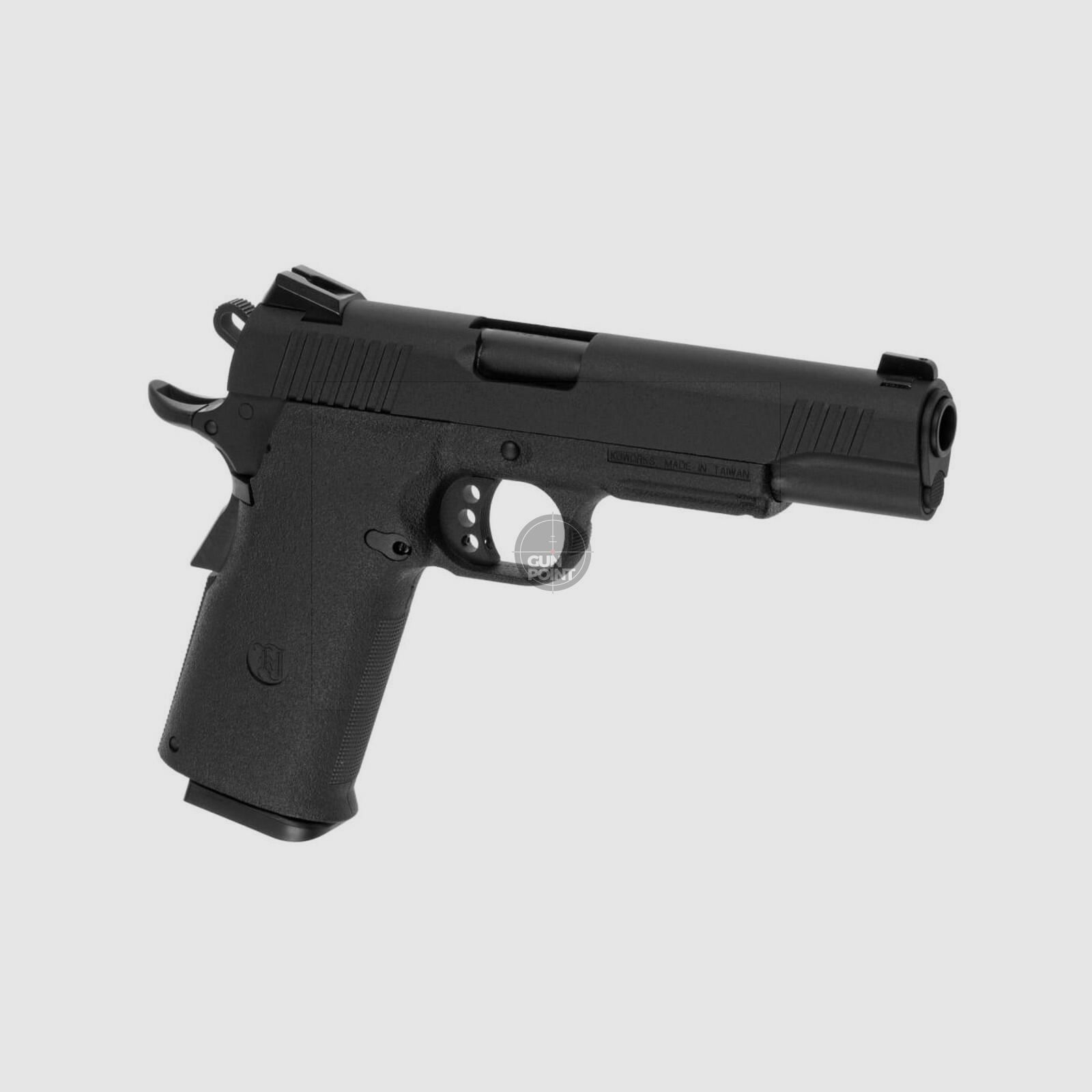 Softair - Pistole - KJ Works KP-11 Full Metal GBB-Schwarz - ab 18, ber 0,5 Joule