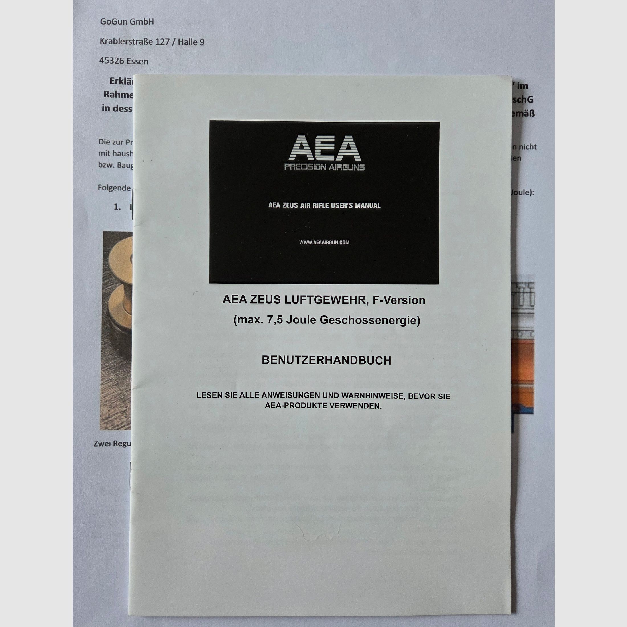 AEA ZEUS Kal. 68. - najpotężniejsza wiatrówka - Nowa i nie strzelana