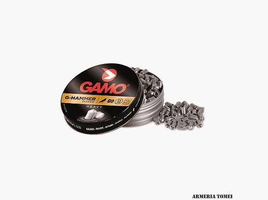 BULLETS AIR – GAMO – G-HAMMER CAL. 4.5 – 1.0G / 15.42GR PZ. 200