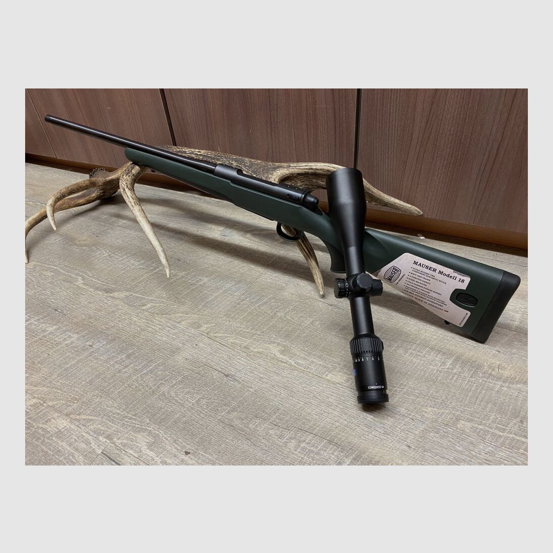 Mauser M18 Waldjagd, mit Zeiss Conquest V4 3-12x56