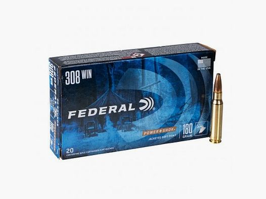 AMUNICJA FEDERAL .308Win. SP 11,7g 180grn - 20 SZT