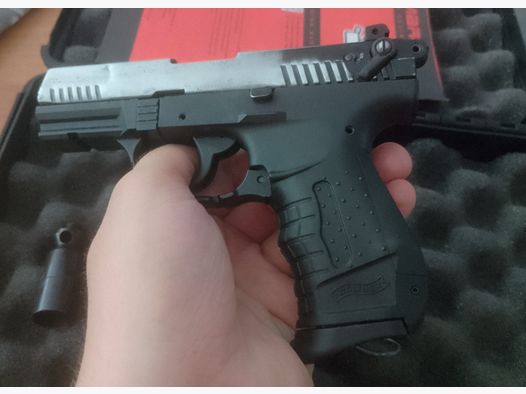 Walther P22 im PTB 778, Schreckschuss cal. 9mm PAK mit Verpackung!