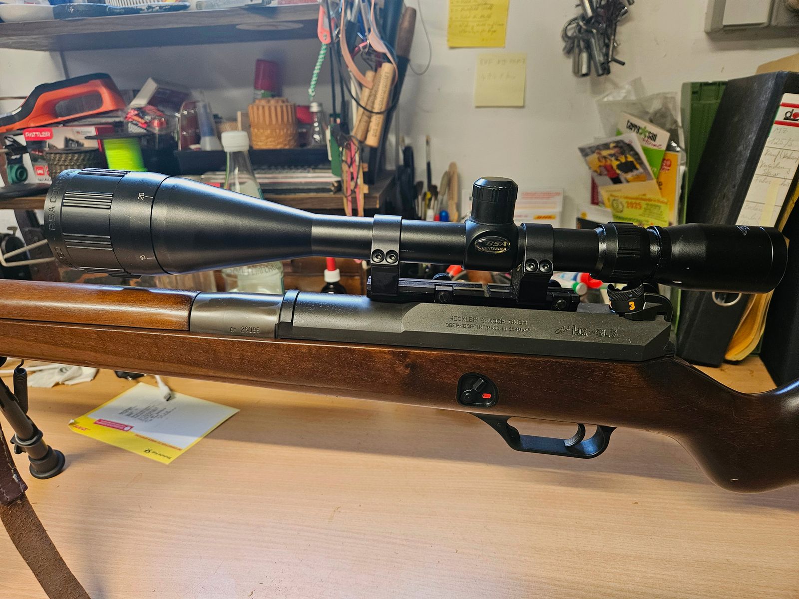 Zielfernrohr BSA Contender 8-32x50