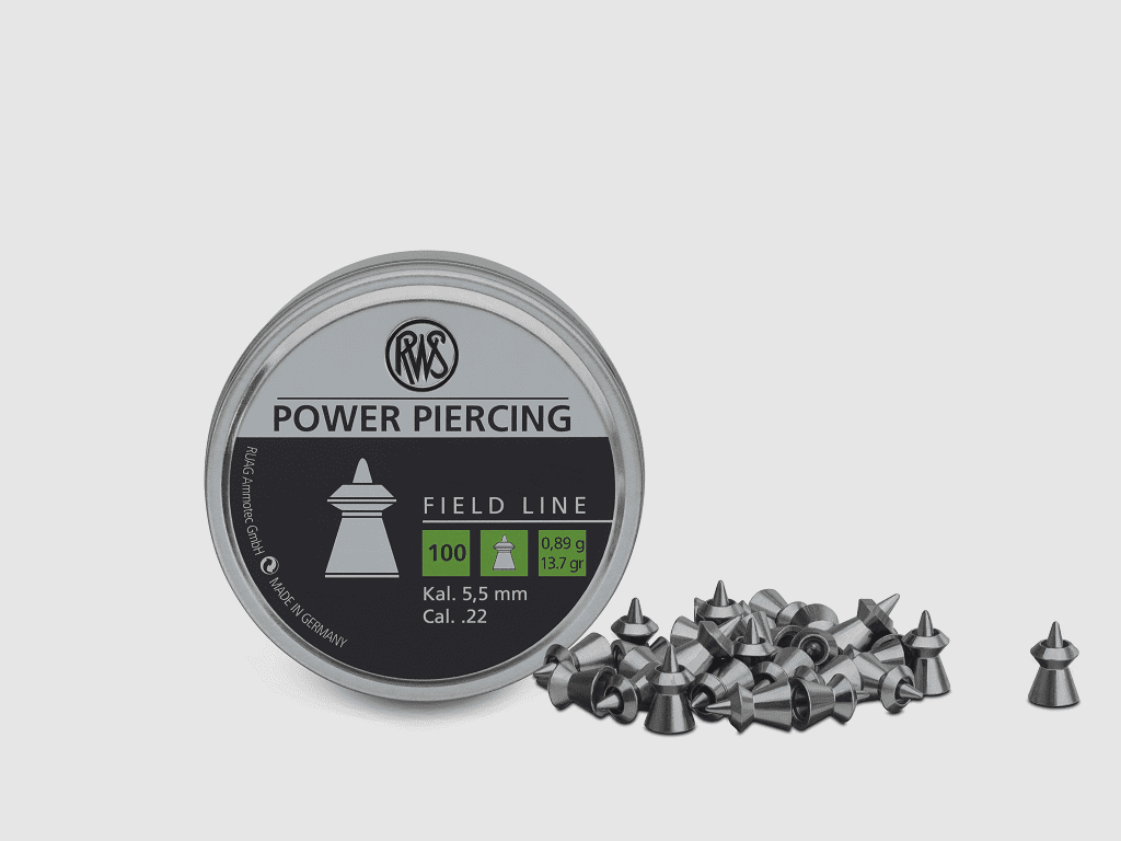 RWS FIELD-L Pow Pierc Diabolo 5.5 mm 0.89g BLI 100 pcs
