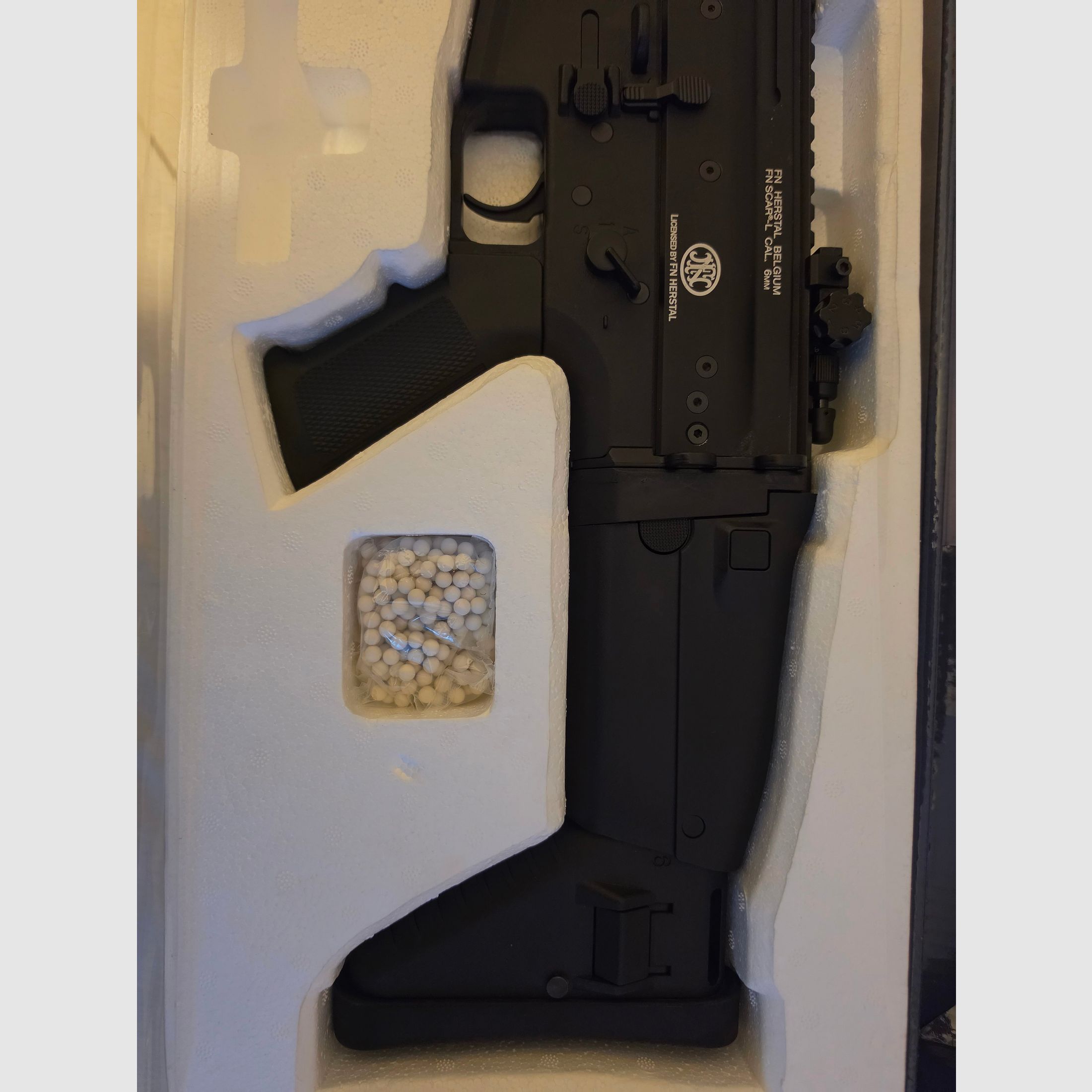 Begadi MK16 Sport (FN SCAR-L) Metall S-AEG – FN Lizenz – Reddot im ACOG-Style & Garantie