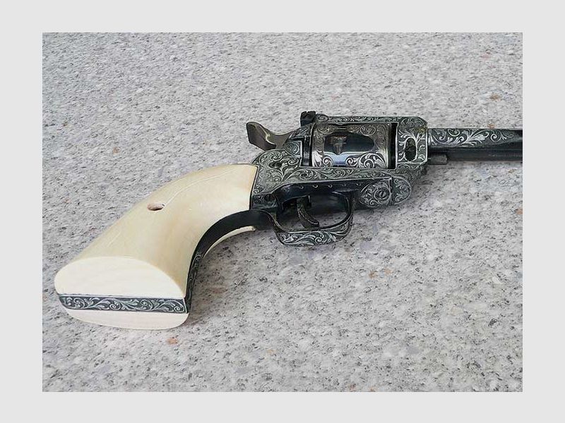 Ein Paar Revolver Cuno Melcher ME6, Kal. 6 mm Flobert