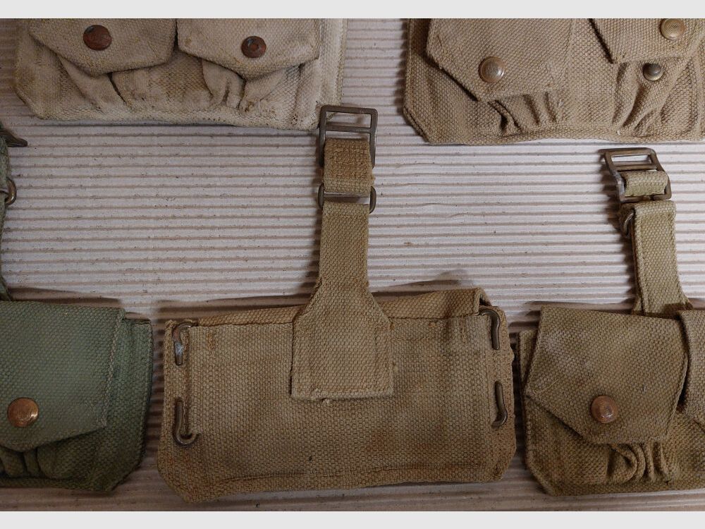 Bolsa de cartuchos Enfield British Smle Lee Enfield No1 MKIII, bolsa de cargador