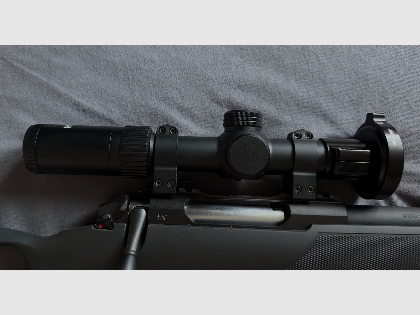 Akah 1-6x24 + Rusan Modular Adapter