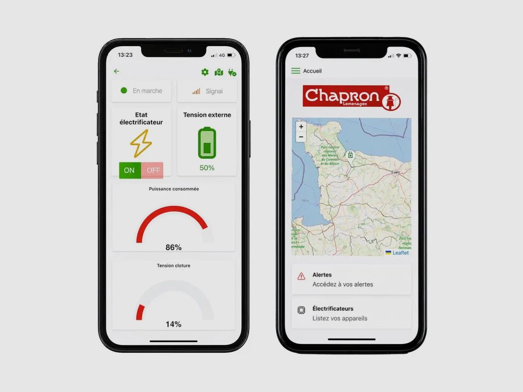 Verbundenes Elektroschockgerät eCONTROL M30 - Fernsteuerung 25 km - 15000V - GPS & Warnungen, Bild 3 von 7