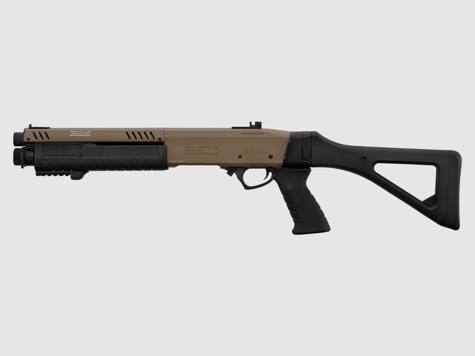 FABARM STF12 Iniziale Compatto FDE 6mm - Airsoft Gas Non BlowBack