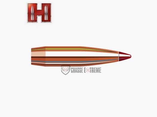 100 Proiettili HORNADY Cal 7mm .284 150Gr Eld-X