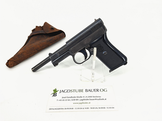 Mauser Pistole Mod. 1910 mit langem Lauf