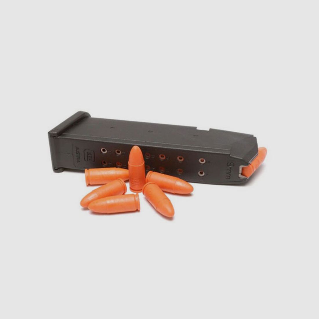 Amunicja do treningu bezpieczeństwa Glock 9×19 mm – 5 sztuk/zestaw, zdjęcie 3 z 3