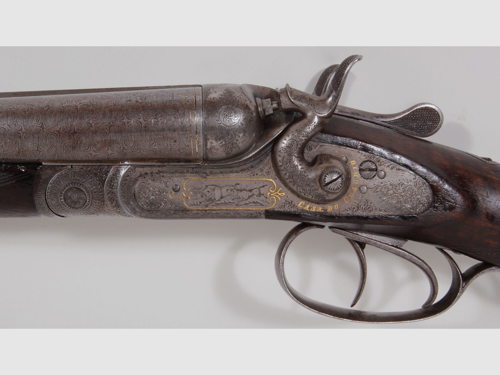 Luxury double-barrel shotgun Article 14592
