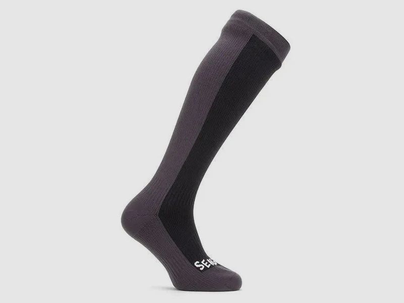 SealSkinz Sealskinz Knielange Socken Worstead schwarz grau