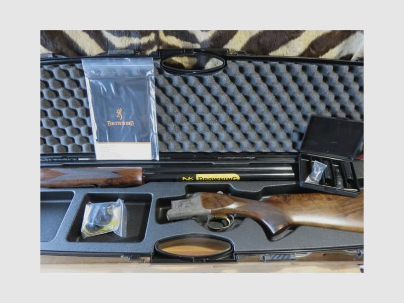 Bockdoppelflinte BROWNING B525 Game One Linkshänder Kal. 12/76 Lauf 71 cm 4 Chokes – Waffenkoffer, Bild 12 von 12