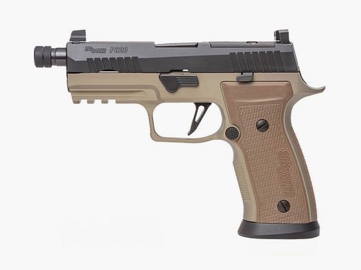 SIG SAUER P320-AXG Combat FDE 9mm Luger - Pistola semiautomática