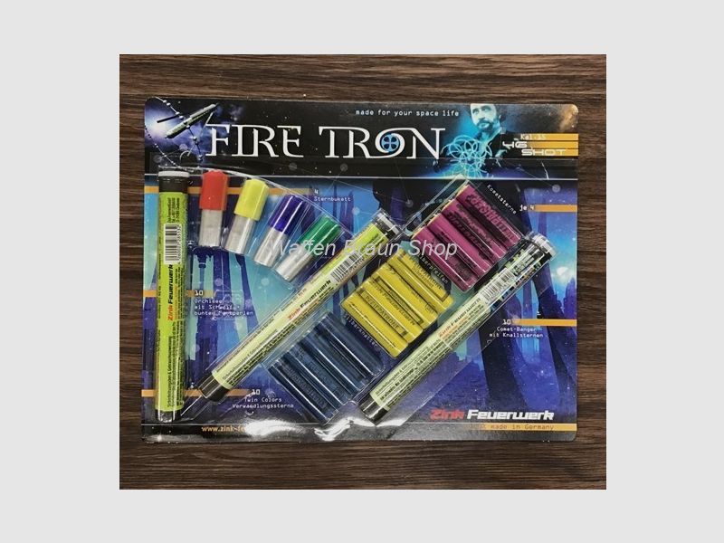 Zink Fire Tron 46 Teilig 15mm für Gas- und Signal Waffen