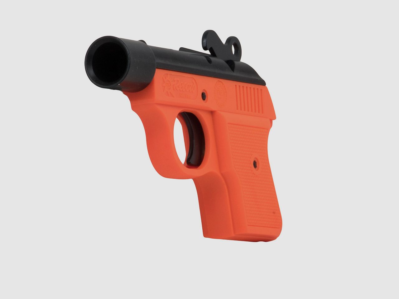 Schreckschuss Pistole Record Weinberg brĂĽniert Kaliber 6 mm Flobert K. (P18) + 100 Schuss