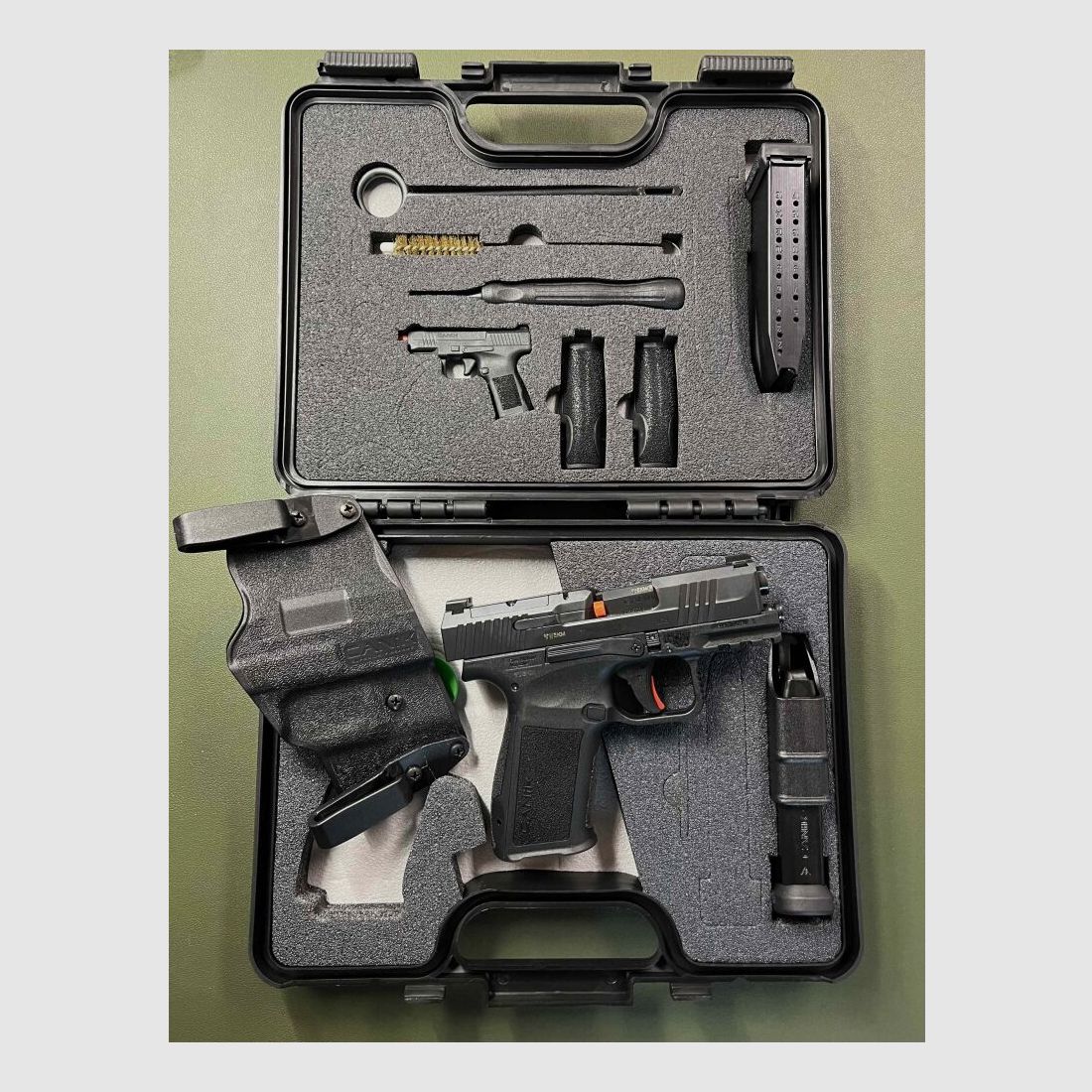 Canik METE MC9 L 9x19 Micro Compact SAO Schwarz inklusive Zubehör 9mmLuger