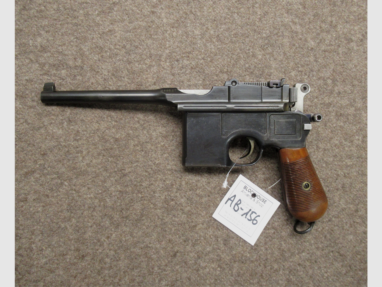 AB-156 pistola MAUSER mod. C96 cal. 7.63mm Mauser, immagine 2 di 5