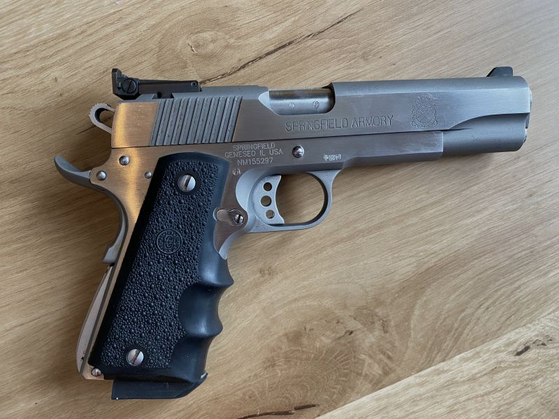 Sportpistole Springfield Trophy Match Cal.45mit Wechselsystem Peter Stahl im Cal.22