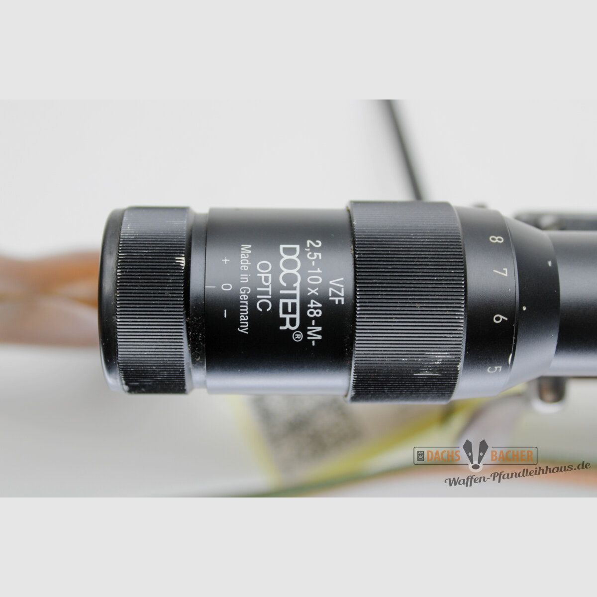 Rep. rifle Stutzen K98 hunting conversion Preduzece 44 M24/47 cal. 8x57JS with Docter 2.5-10x48